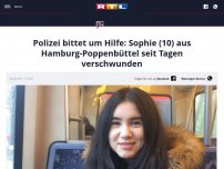 Bild zum Artikel: Polizei bittet um Hilfe: Sophie (10) aus Hamburg-Poppenbüttel seit Tagen verschwunden