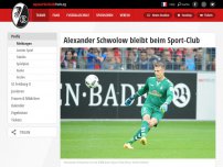 Bild zum Artikel: Alexander Schwolow bleibt beim Sport-Club | SC Freiburg