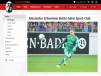 Bild zum Artikel: Alexander Schwolow bleibt beim Sport-Club | SC Freiburg