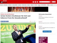 Bild zum Artikel: Özdemir will neue Ökosteuern - Grüne fordern Strafsteuer für SUV und höheren Preis für Dieselkraftstoff