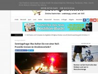 Bild zum Artikel: Sonntagsfrage: Was halten Sie von einer Null-Promille-Grenze im Straßenverkehr?