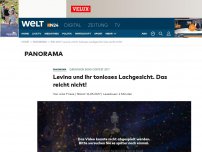 Bild zum Artikel: Eurovision Song Contest 2017: Levina und ihr tonloses Lachgesicht. Das reicht nicht!