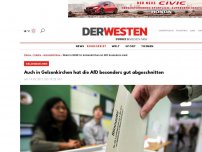 Bild zum Artikel: Heftig! In Gelsenkirchen hat die AfD besonders gut abgeschnitten