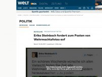 Bild zum Artikel: Provokation auf Twitter: Erika Steinbach fordert zum Posten von Wehrmachtsfotos auf