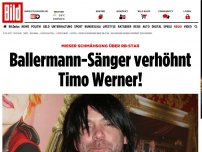 Bild zum Artikel: Schmähsong über RB-Star - Ballermann-Sänger verhöhnt Timo Werner!