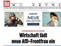 Bild zum Artikel: Alice Weidel - Wirtschaft lädt neue AfD-Frontfrau ein