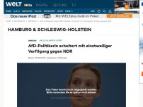 Bild zum Artikel: 'Nazi-Schlampen'-Satire: AfD-Politikerin scheitert mit einstweiliger Verfügung gegen NDR
