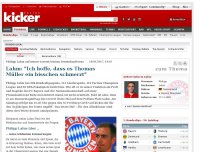 Bild zum Artikel: 'Ich hoffe, dass es Thomas Müller bisschen schmerzt'