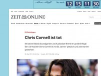 Bild zum Artikel: US-Rocksänger: Chris Cornell ist tot