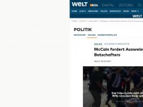 Bild zum Artikel: Schlägerei in Washington: McCain fordert Ausweisung des türkischen Botschafters