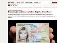 Bild zum Artikel: Neues Personalausweis-Gesetz: Bundestag erlaubt massenhaften Zugriff auf Passfotos