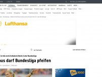 Bild zum Artikel: Steinhaus wird Bundesliga-Schiedsrichterin