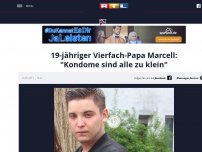 Bild zum Artikel: Marcell (19) hat vier Kids von drei Frauen