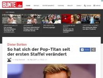 Bild zum Artikel: Dieter Bohlen: So hat sich der Pop-Titan seit der ersten Staffel verändert