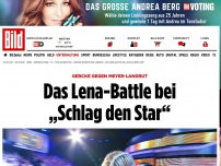 Bild zum Artikel: Gercke vs. Meyer-Landrut - Das Lena-Battle bei „Schlag den Star“