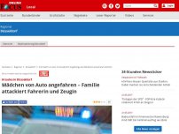 Bild zum Artikel: Düsseldorf - Attacke in Düsseldorf: Mädchen von Auto angefahren – Familie attackiert Fahrerin