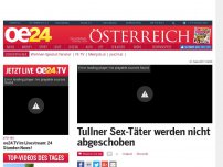 Bild zum Artikel: Sex-Täter werden nicht abgeschoben