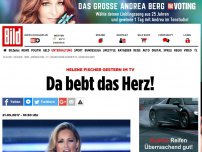 Bild zum Artikel: Helene Fischer im TV - Da bebt das Herz!