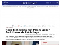 Bild zum Artikel: Nach Tschechien nun Polen: Lieber Sanktionen als Flüchtlinge