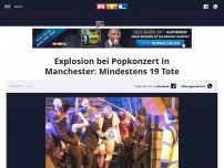 Bild zum Artikel: Explosion bei Popkonzert in Manchester: Mindestens 19 Tote
