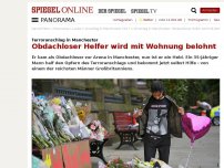 Bild zum Artikel: Terroranschlag in Manchester: Obdachloser Helfer wird mit Wohnung belohnt