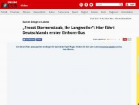 Bild zum Artikel: Buntes Design in Lübeck - „Fresst Sternenstaub, Ihr Langweiler“: Hier fährt Deutschlands erster Einhorn-Bus