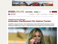 Bild zum Artikel: Halbzeit-Show beim DFB-Pokal: Gellendes Pfeifkonzert für Helene Fischer