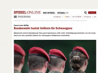 Bild zum Artikel: Frauen beim Militär: Bundeswehr testet Uniform für Schwangere
