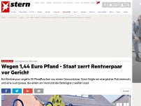 Bild zum Artikel: Justizposse in München: Wegen 1,44 Euro Pfand - Staat zerrt Rentnerpaar vor Gericht