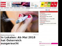 Bild zum Artikel: Mai 2018: Österreich raucht aus!