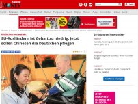 Bild zum Artikel: Nothelfer aus Fernost müssen einspringen - Klinikchefs verzweifeln: Nicht mal mehr EU-Ausländer wollen in Deutschland pflegen