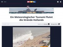 Bild zum Artikel: Ein Meteorologischer Tsunami flutet die Strände Hollands