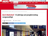 Bild zum Artikel: Am S-Bahnhof: 13-Jährige am Jungfernstieg vergewaltigt