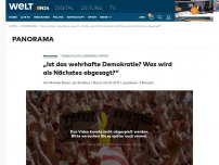 Bild zum Artikel: 'Rock am Ring'-Unterbrechung: 'Ist das wehrhafte Demokratie? Was wird als nächstes abgesagt?'