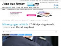 Bild zum Artikel: Männergruppe in Hürth: 17-Jährige eingekesselt, verletzt und überall angefasst