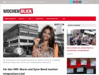 Bild zum Artikel: Für den ORF: Wurst und Syrer-Band machen Integrations-Lied