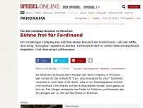Bild zum Artikel: Fan bei Coldplay-Konzert in München: Bühne frei für Ferdinand