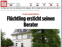 Bild zum Artikel: Im DRK Landesverband - Flüchtling ersticht seinen Berater