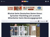 Bild zum Artikel: Bluttat beim Deutschen Roten Kreuz: Syrischer Flüchtling (27) ersticht Mitarbeiter beim Beratungsgespräch