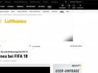 Bild zum Artikel: FIFA 18 mit besserer Grafik und Story-Modus