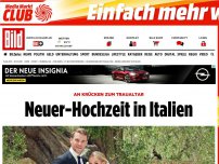 Bild zum Artikel: An Krücken zum Traualtar - Neuer-Hochzeit in Italien