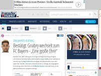 Bild zum Artikel: Dreijahres-Vertrag | Bestätigt: Gnabry wechselt zum FC Bayern - „Eine große Ehre“