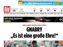Bild zum Artikel: Drei-Jahres-Vertrag - Bayern holt Gnabry!