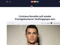 Bild zum Artikel: Cristiano Ronaldo ist frischgebackener Zwillingspapa