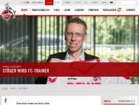 Bild zum Artikel: 1. FC Köln | Stöger wird FC-Trainer