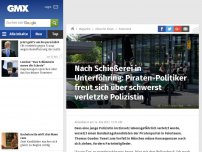 Bild zum Artikel: Nach Schießerei in Unterföhring: Piraten-Politiker freut sich über schwerst verletzte Polizistin