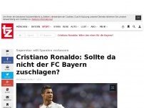 Bild zum Artikel: Cristiano Ronaldo: Sollte da nicht der FC Bayern zuschlagen?
