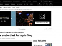 Bild zum Artikel: Dank Sanches: Portugal ringt Serbien nieder