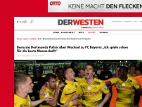 Bild zum Artikel: BVB-Spieler Pulisic über Wechsel zu FC Bayern: „Ich spiele schon für die beste Mannschaft“