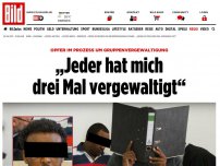 Bild zum Artikel: Gruppenvergewaltigung - „Jeder hat mich drei Mal vergewaltigt”